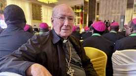 Biskup, który "dostał kopniaka" od Franciszka, by nie siedzieć na emeryturze, mówi, że przyszłość Kościoła to Afryka