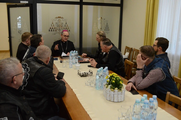 Katolickie Bractwo Motocyklowe u metropolity katowickiego