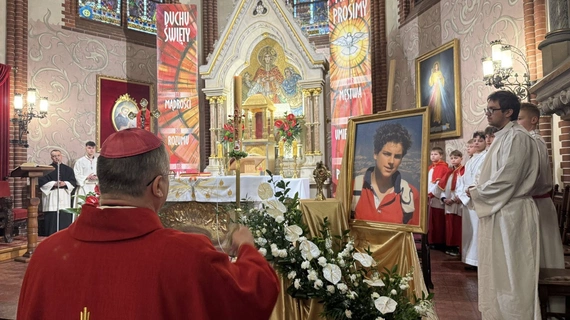 Relikwie św. Carla Acutisa w Drezdenku