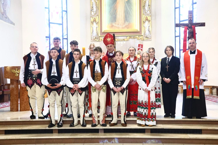 Bierzmowanie w Tylmanowej