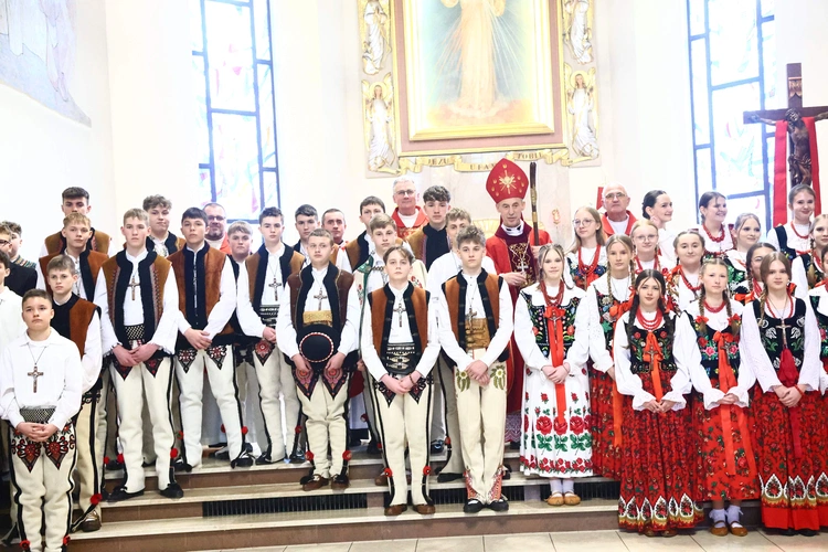 Bierzmowanie w Tylmanowej