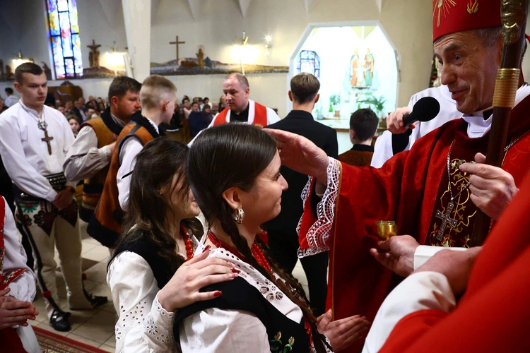 Bierzmowanie w Tylmanowej