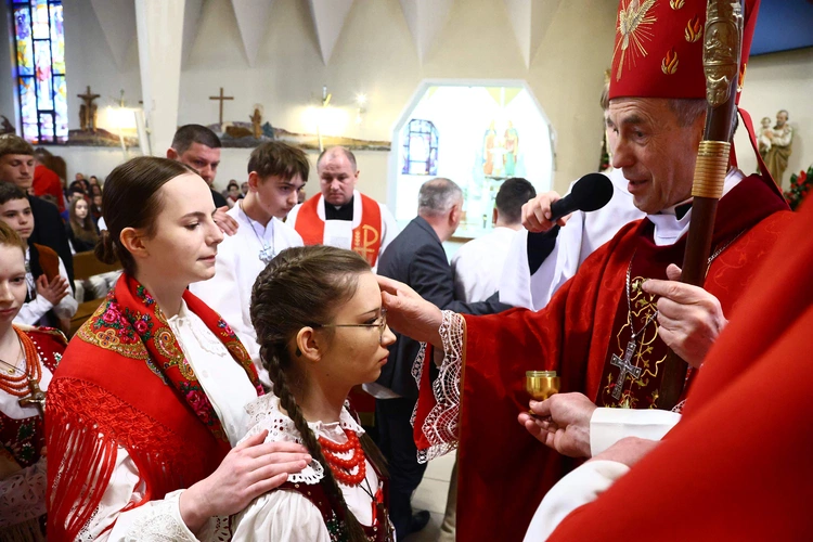 Bierzmowanie w Tylmanowej