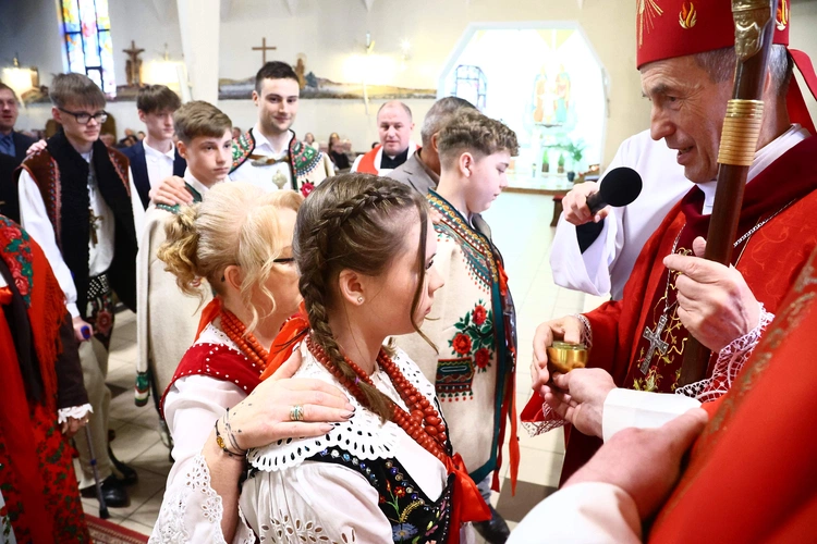 Bierzmowanie w Tylmanowej