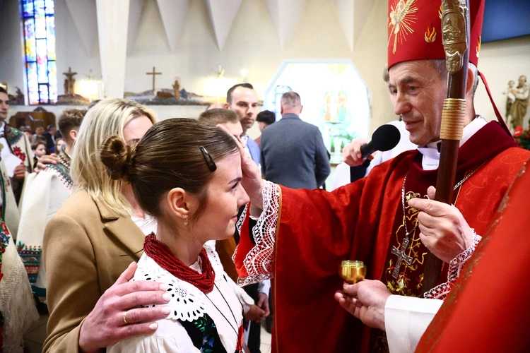 Bierzmowanie w Tylmanowej