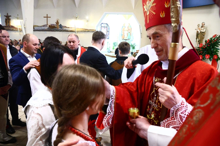 Bierzmowanie w Tylmanowej