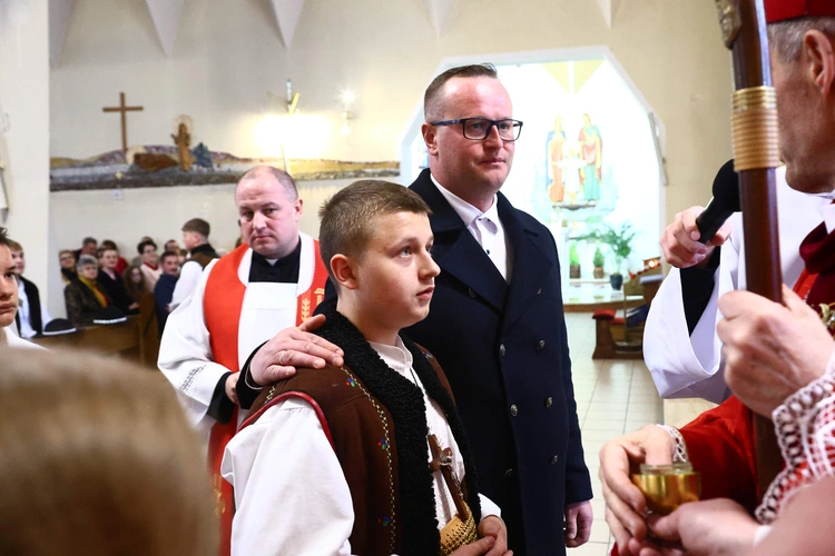Bierzmowanie w Tylmanowej