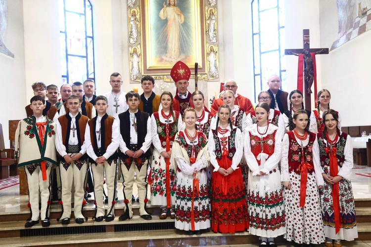 Bierzmowanie w Tylmanowej