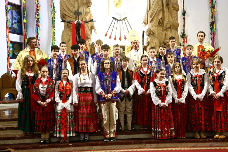 Bierzmowanie w Krościenku