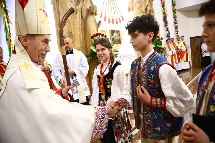Bierzmowanie w Krościenku
