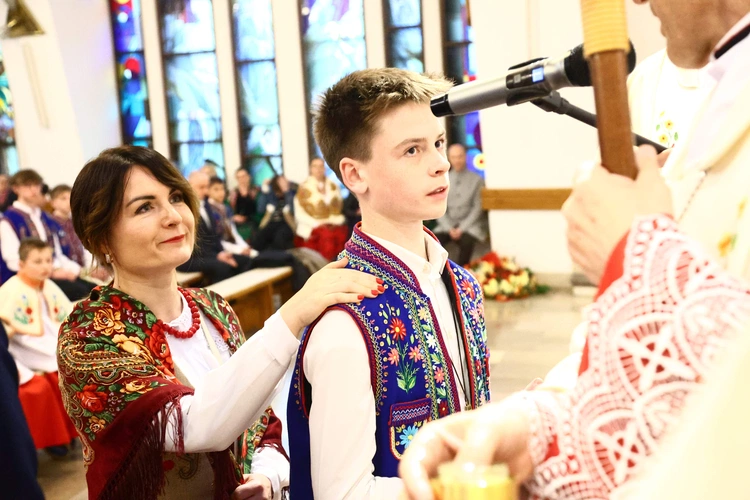 Bierzmowanie w Krościenku