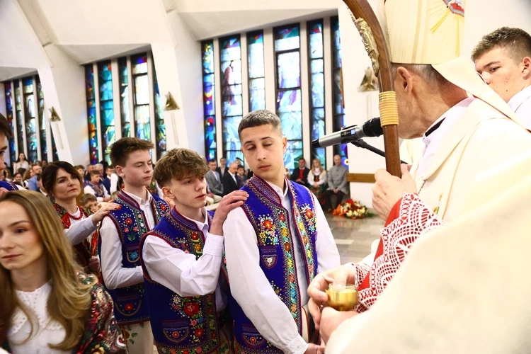 Bierzmowanie w Krościenku
