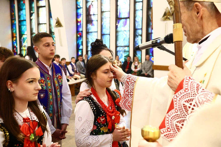 Bierzmowanie w Krościenku