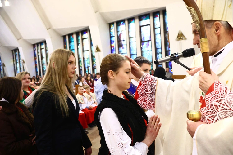 Bierzmowanie w Krościenku