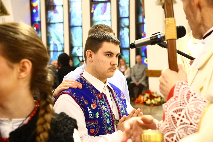 Bierzmowanie w Krościenku