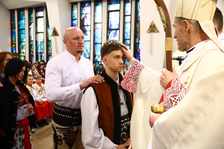 Bierzmowanie w Krościenku