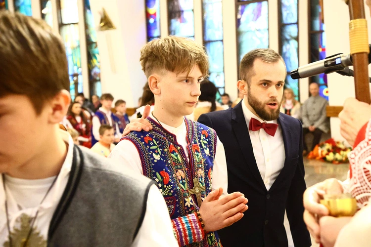 Bierzmowanie w Krościenku