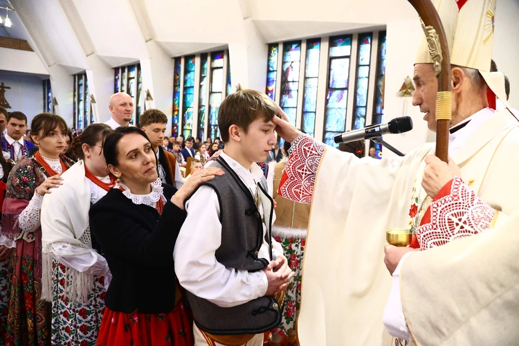 Bierzmowanie w Krościenku