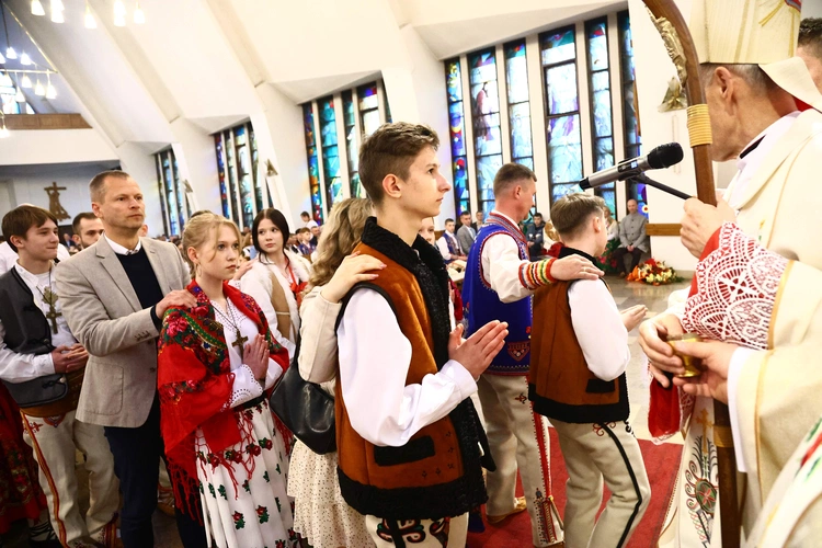 Bierzmowanie w Krościenku