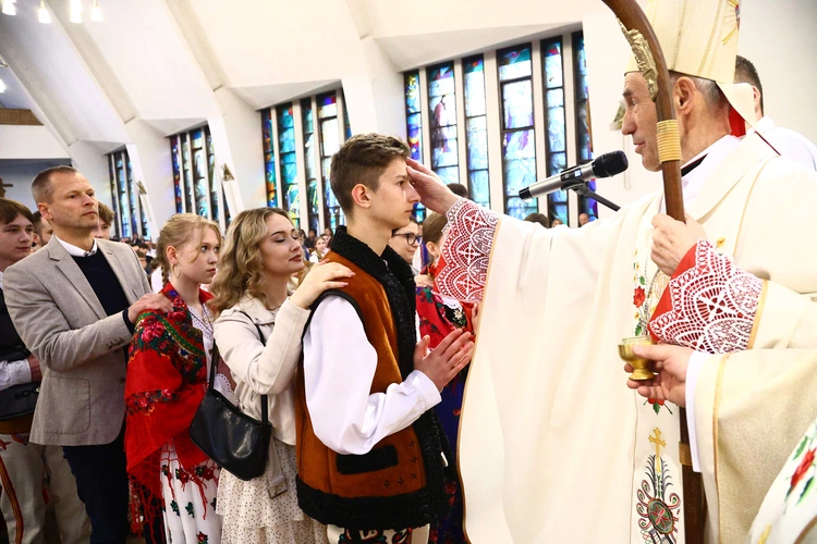 Bierzmowanie w Krościenku