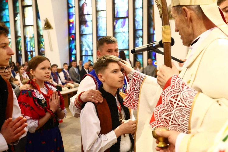 Bierzmowanie w Krościenku