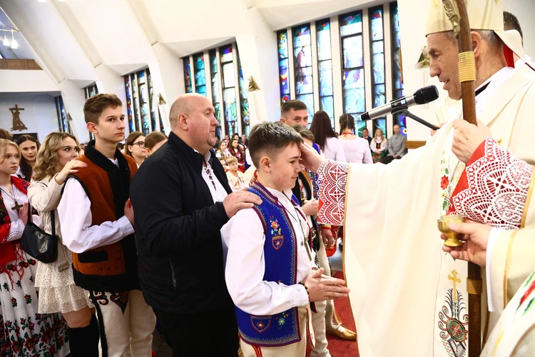 Bierzmowanie w Krościenku