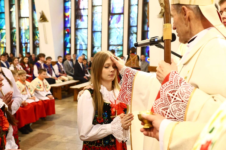 Bierzmowanie w Krościenku