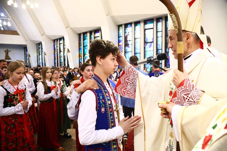 Bierzmowanie w Krościenku
