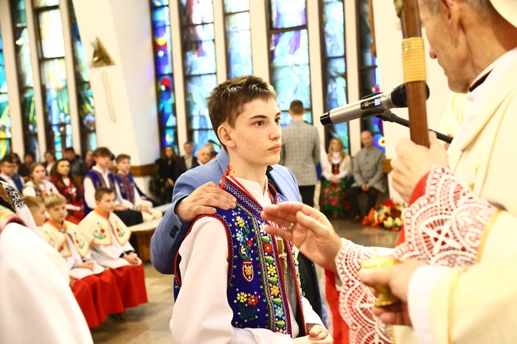 Bierzmowanie w Krościenku