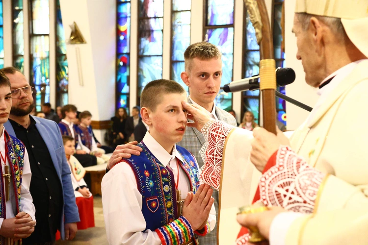 Bierzmowanie w Krościenku