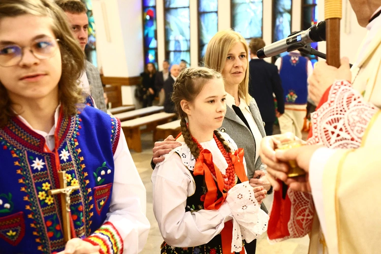 Bierzmowanie w Krościenku