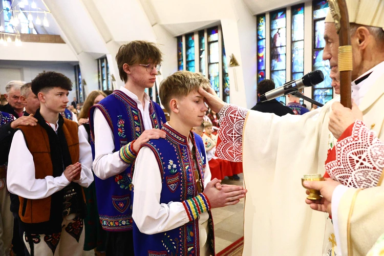 Bierzmowanie w Krościenku