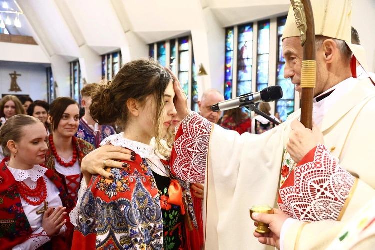 Bierzmowanie w Krościenku