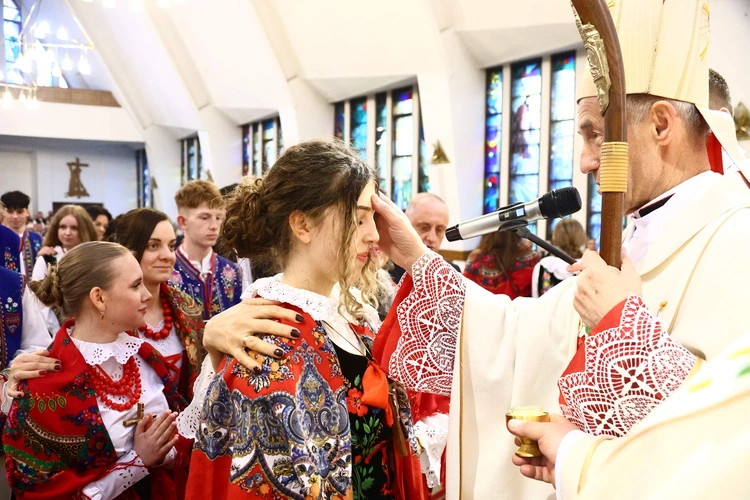 Bierzmowanie w Krościenku