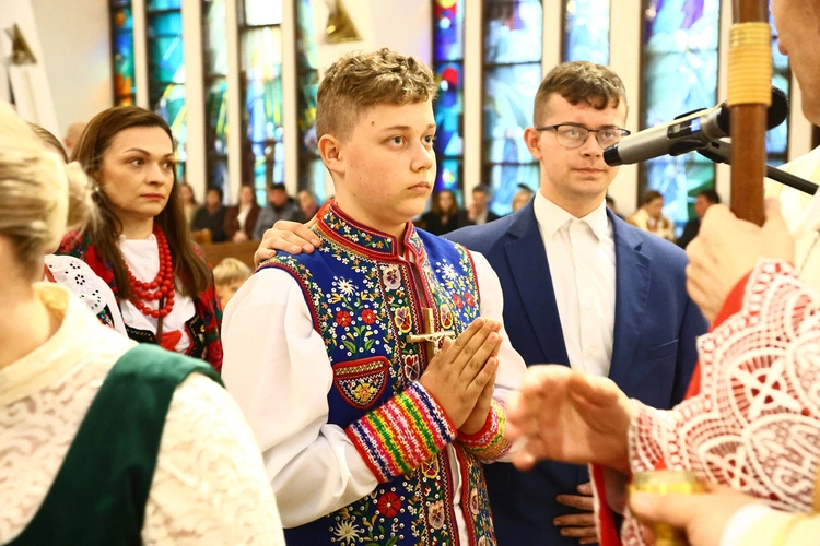 Bierzmowanie w Krościenku