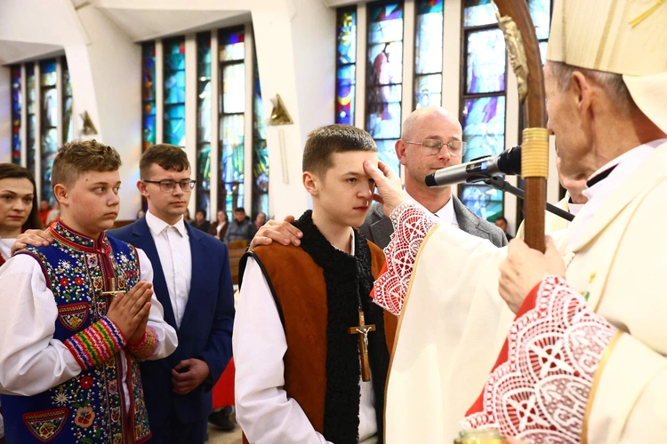 Bierzmowanie w Krościenku