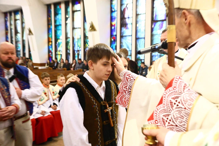 Bierzmowanie w Krościenku