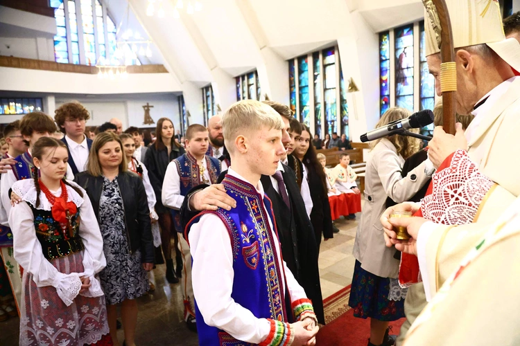Bierzmowanie w Krościenku