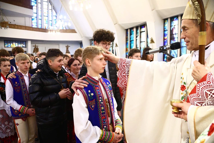 Bierzmowanie w Krościenku