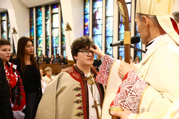 Bierzmowanie w Krościenku