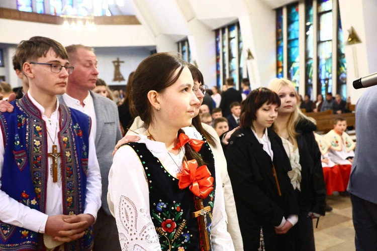 Bierzmowanie w Krościenku