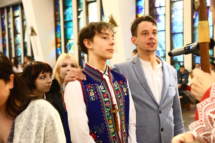 Bierzmowanie w Krościenku