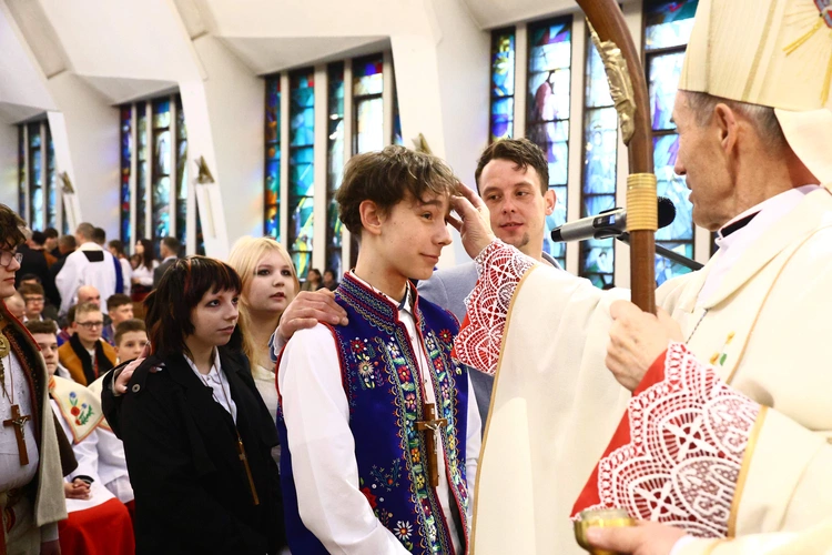 Bierzmowanie w Krościenku