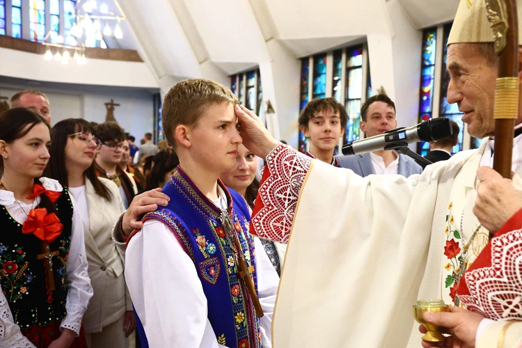 Bierzmowanie w Krościenku