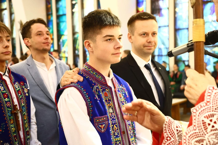 Bierzmowanie w Krościenku