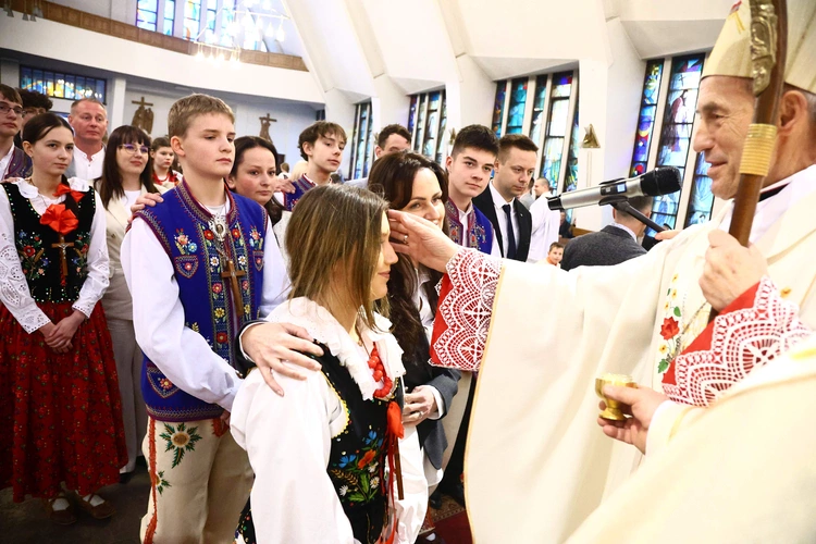 Bierzmowanie w Krościenku
