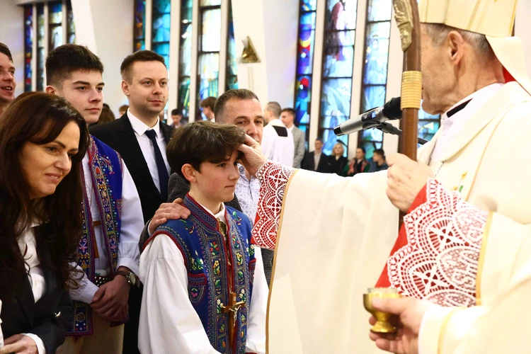 Bierzmowanie w Krościenku