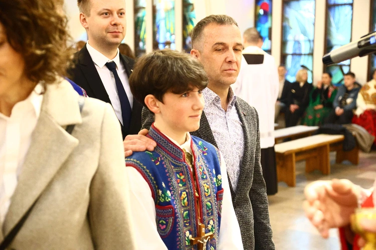 Bierzmowanie w Krościenku