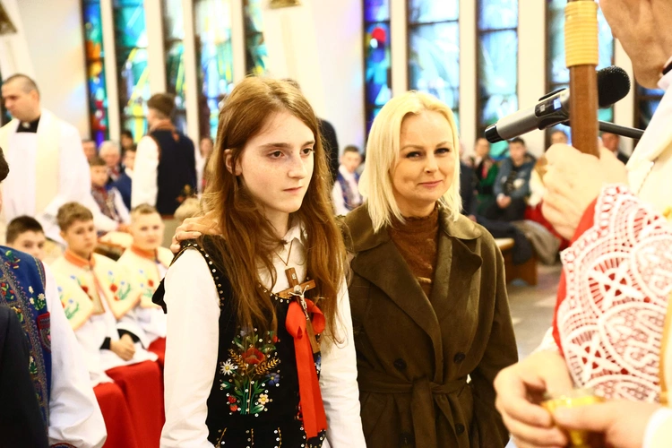 Bierzmowanie w Krościenku