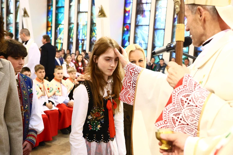 Bierzmowanie w Krościenku